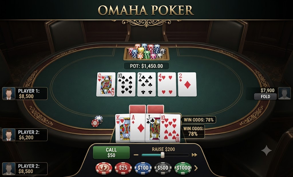 Omaha Poker at Acesuper