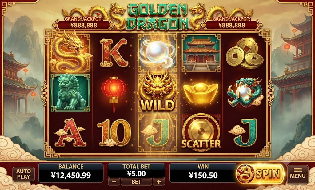 Dragon's Treasure slot game