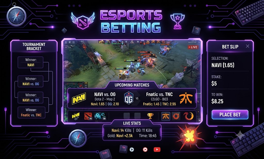 Esports betting at Acesuper