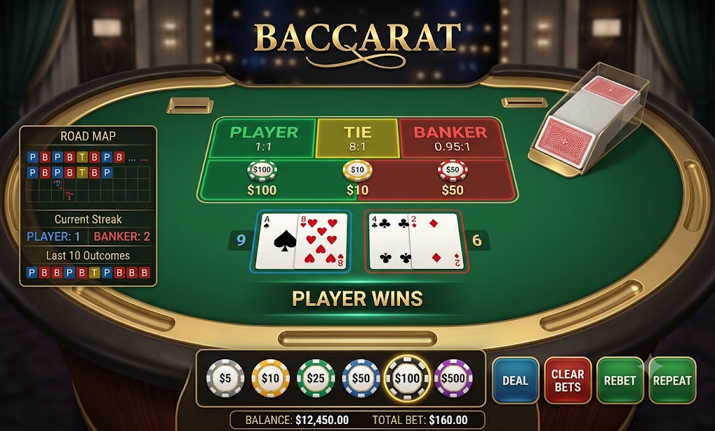 Online Baccarat at Acesuper