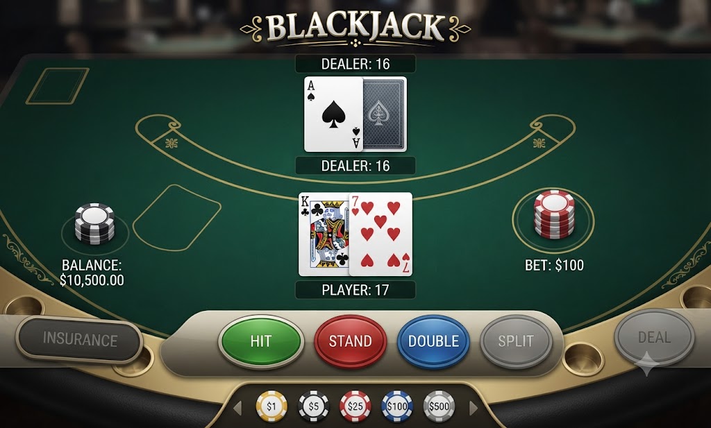 Online Blackjack at Acesuper